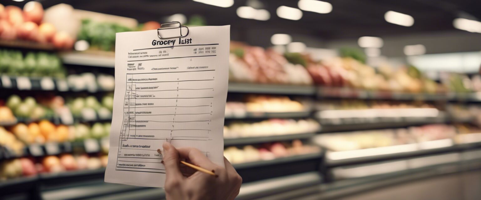 Grocery List for Anti-Aging Diets